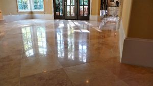 Travertine Floor After 5